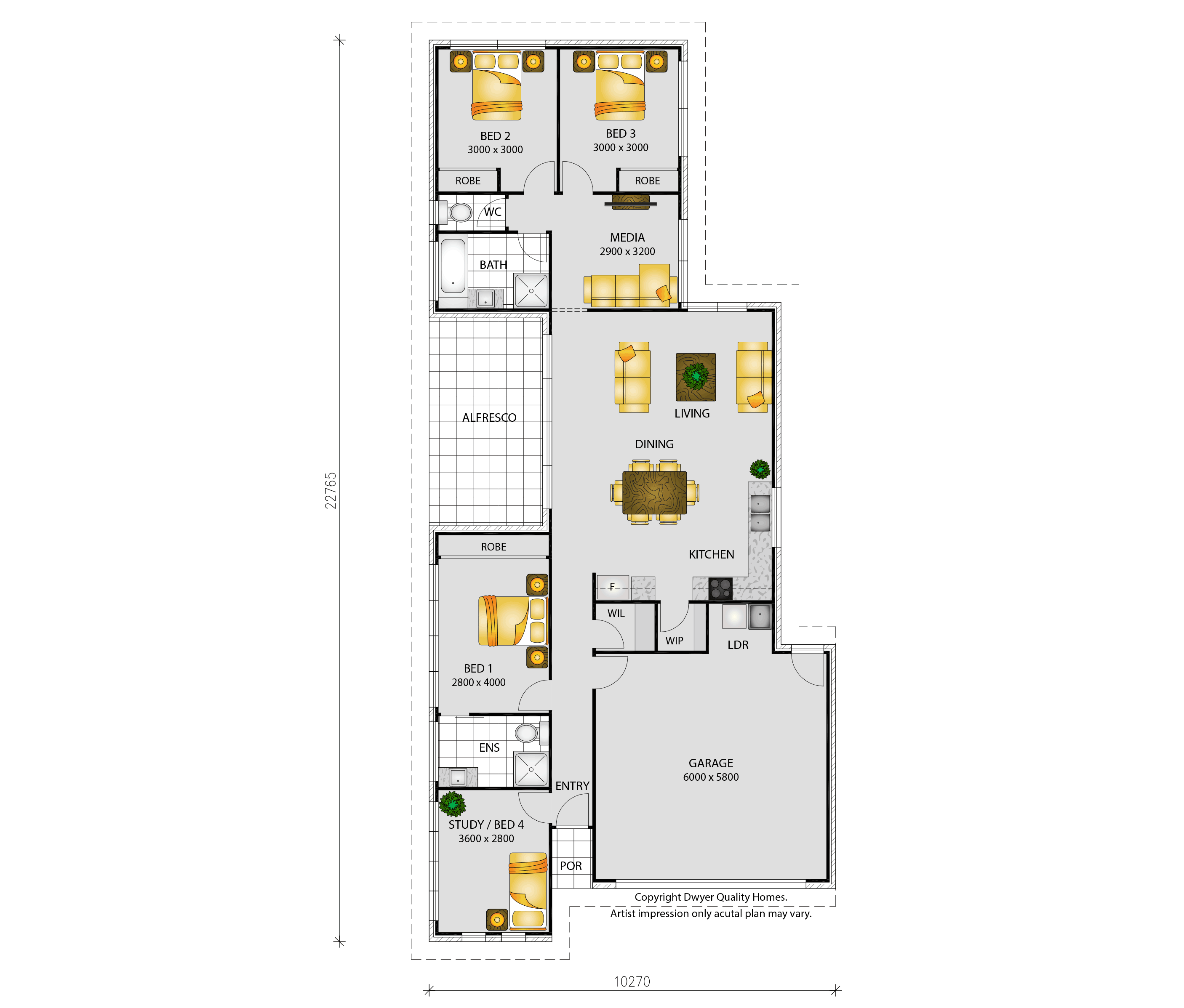 Benson - Floorplans