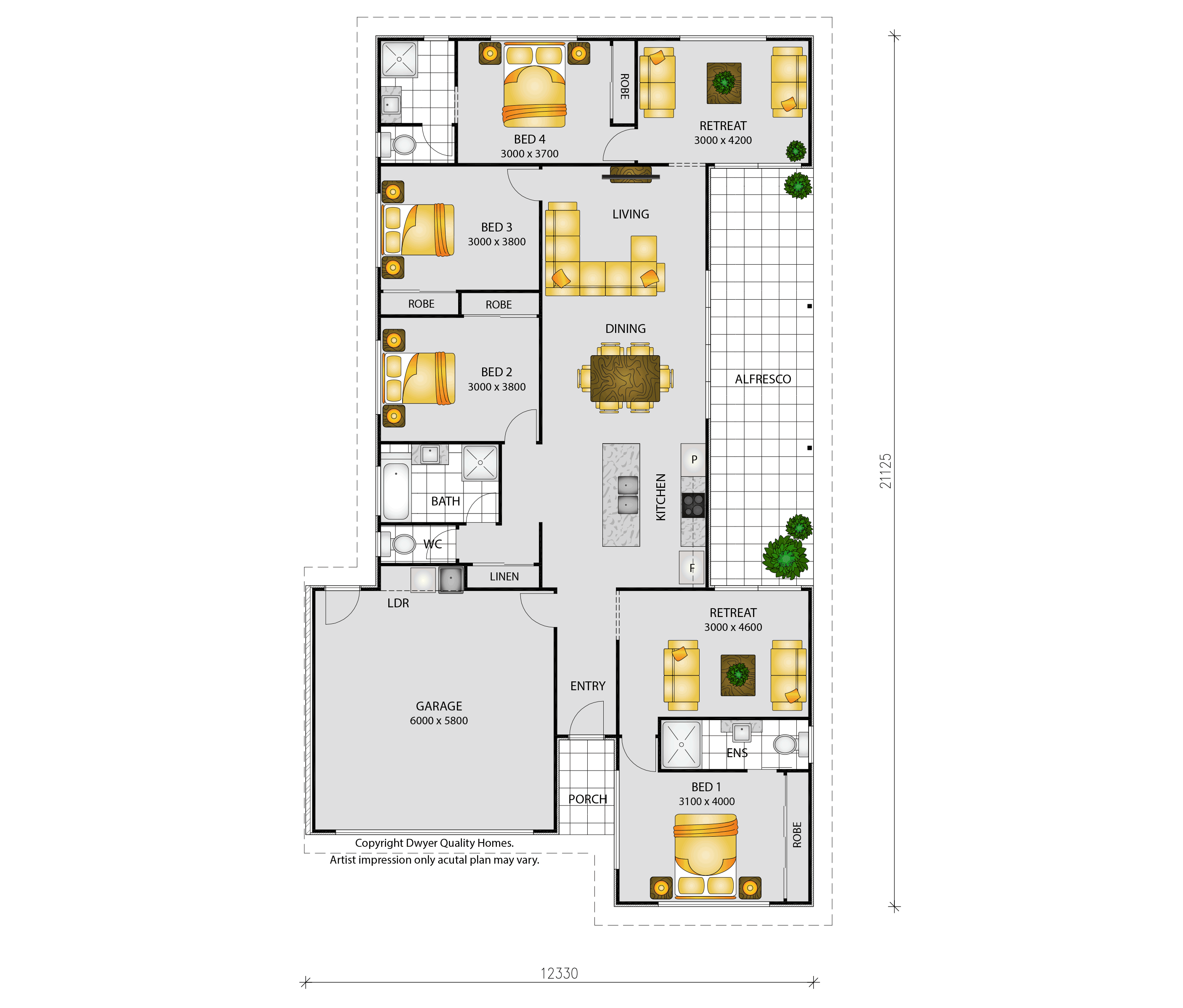 Escape - Floorplans