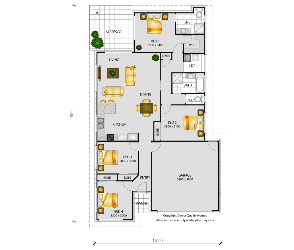 Milan - Floorplans